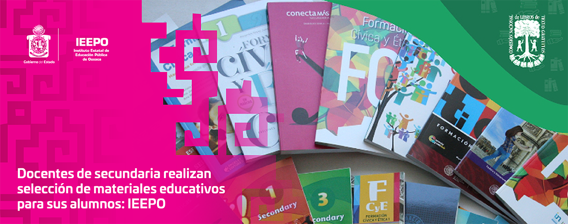 Docentes de secundaria realizan selección de materiales educativos para sus alumnos: IEEPO
