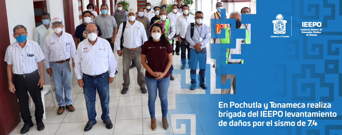 En Pochutla y Tonameca realiza brigada del IEEPO levantamiento de daños por el sismo de 7.4