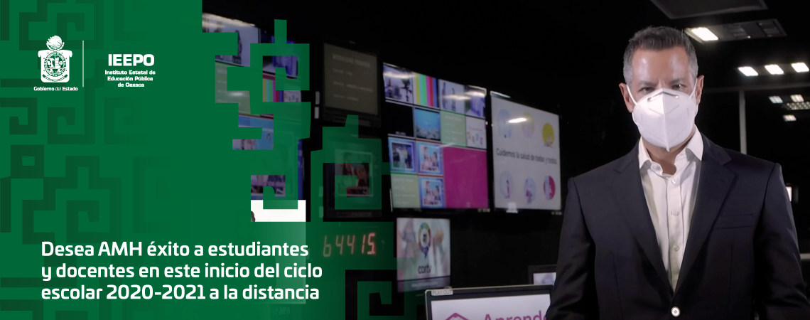 Desea AMH éxito a estudiantes y docentes en este inicio del ciclo escolar 2020-2021 a la distancia