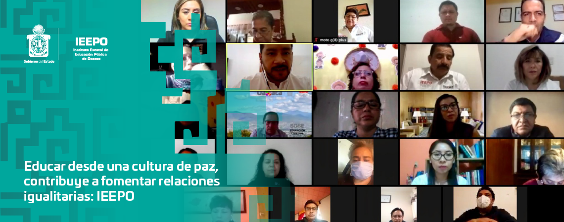 Educar desde una cultura de paz, contribuye a fomentar relaciones igualitarias: IEEPO