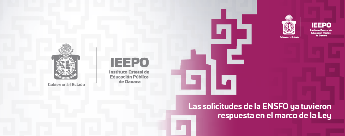 Las solicitudes de la ENSFO ya tuvieron respuesta en el marco de la Ley