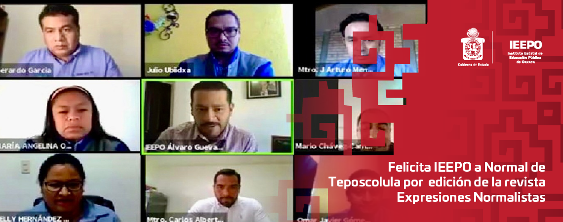 Felicita IEEPO a Normal de Teposcolula por edición de la revista Expresiones Normalistas