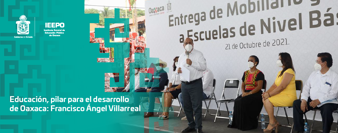 Educación, pilar para el desarrollo de Oaxaca: Francisco Ángel Villarreal