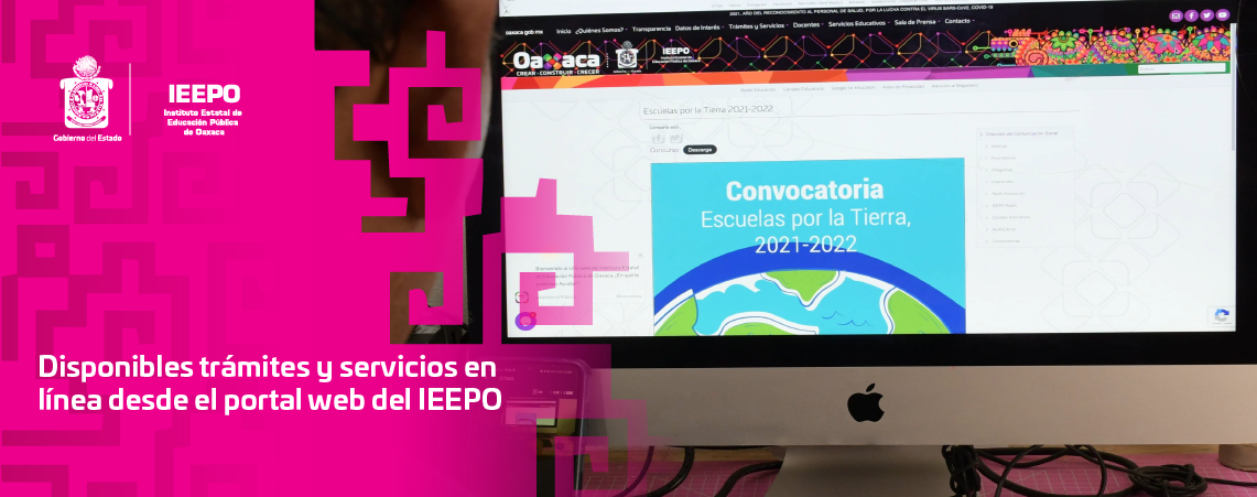 Disponibles trámites y servicios en línea desde el portal web del IEEPO
