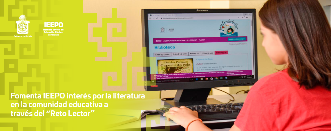Fomenta IEEPO interés por la literatura en la comunidad educativa a través del “Reto Lector”