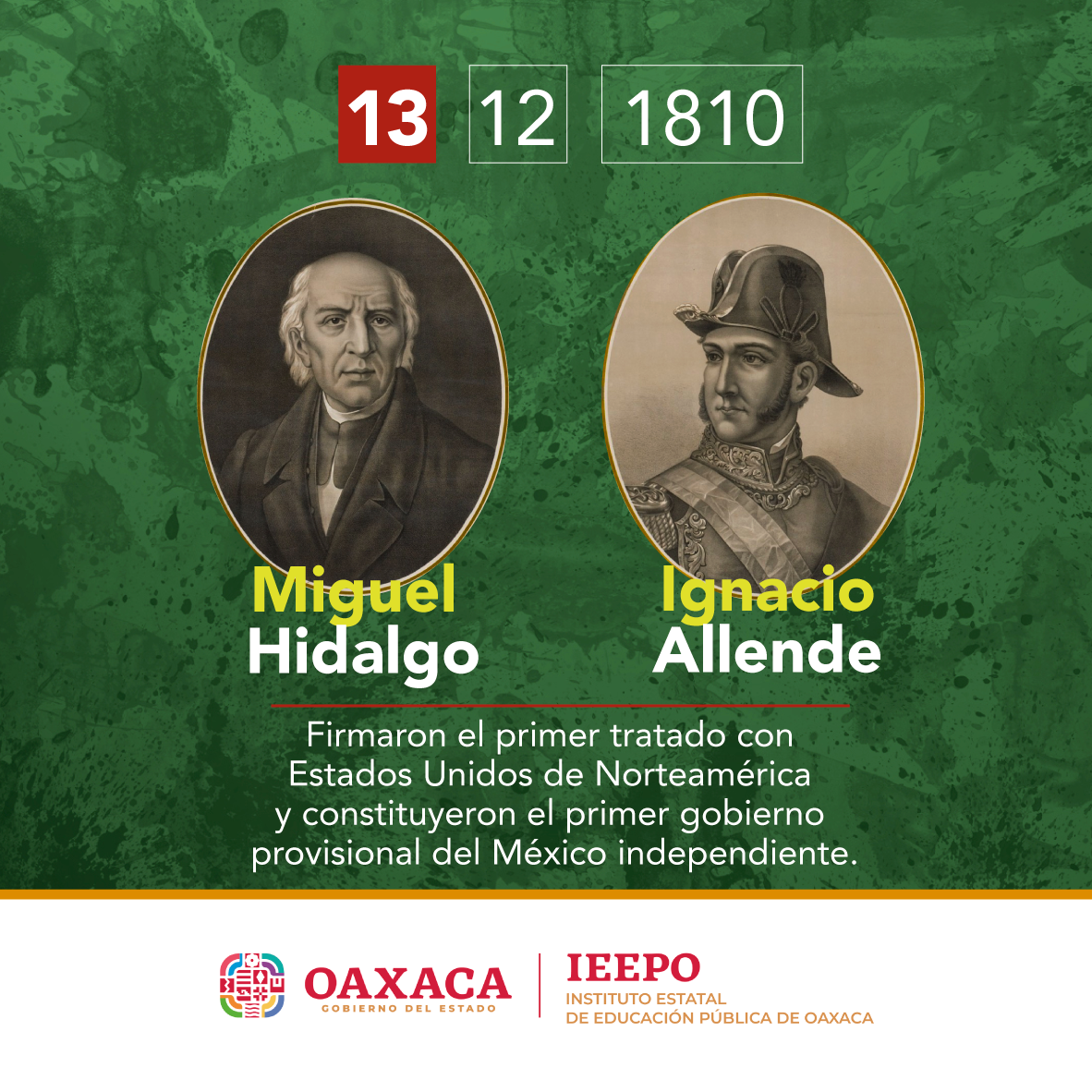 Efeméride 13 de Diciembre Instituto Estatal de Educación Pública de