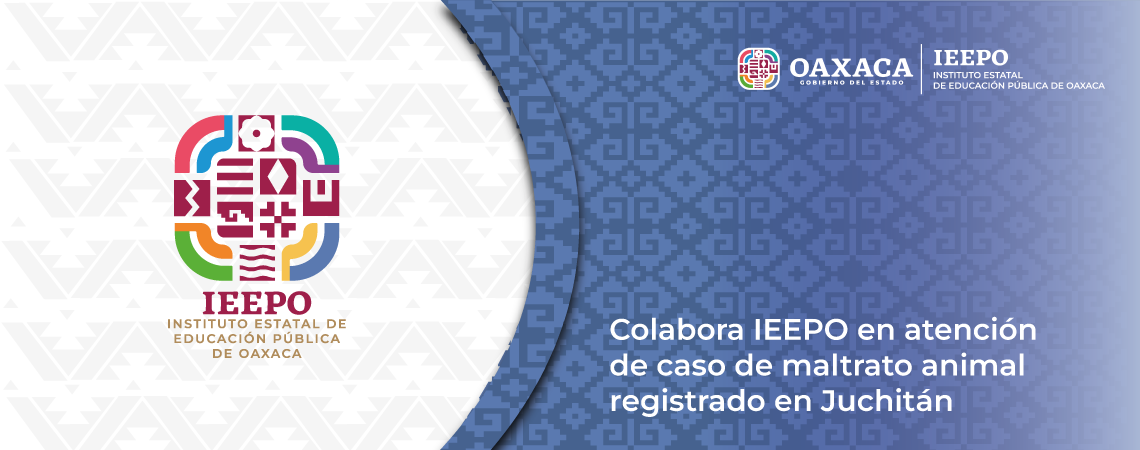 Colabora IEEPO en atención de caso de maltrato animal registrado en Juchitán