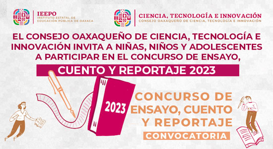 CONCURSO DE ENSAYO, CUENTO Y REPORTAJE 2023