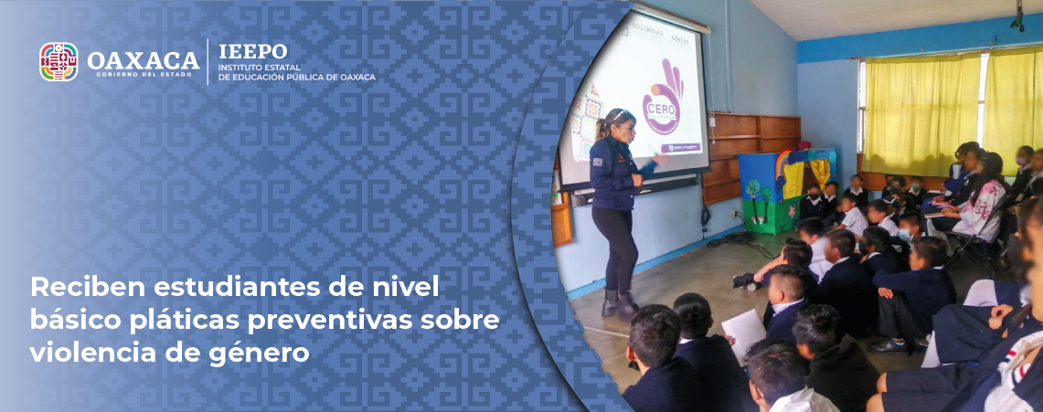 Reciben estudiantes de nivel básico pláticas preventivas sobre violencia de género