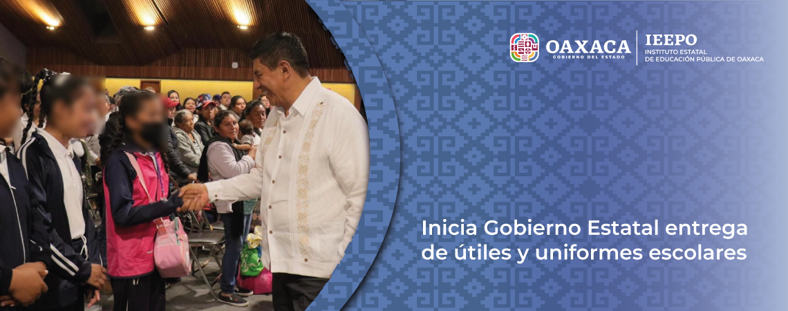 Inicia Gobierno Estatal entrega de útiles y uniformes escolares