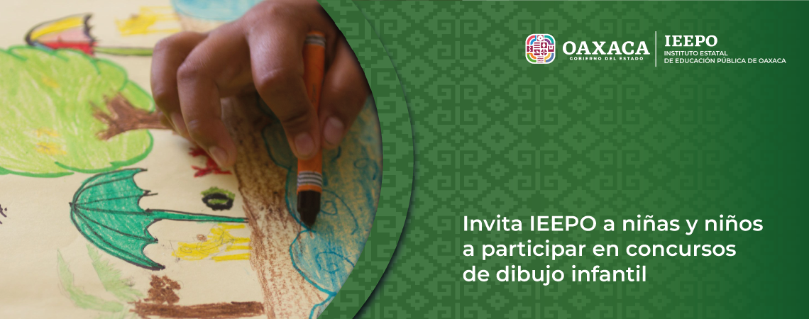 Invita IEEPO a niñas y niños a participar en concursos de dibujo infantil
