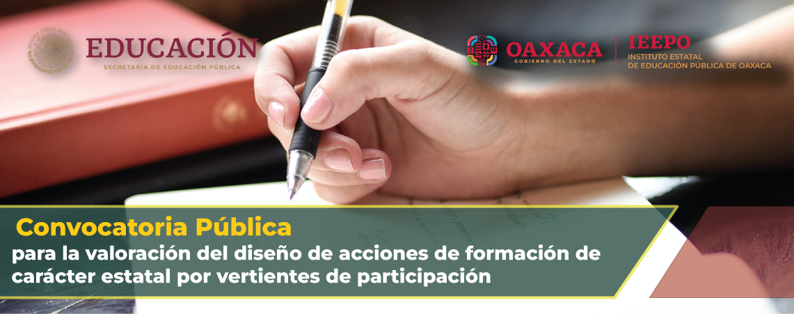 Convocatoria Pública para la valoración del diseño de acciones de formación de carácter estatal por vertientes de participación