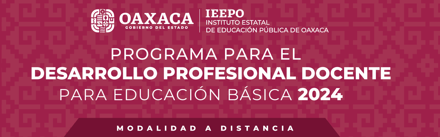 Programa para el Desarrollo Profesional Docente para educación básica 2024