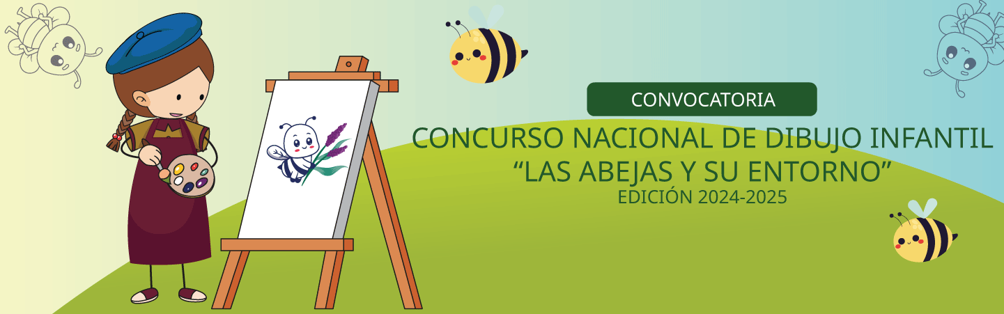 Concurso Nacional de Dibujo Infantil “Las abejas y su entorno” 2024-2025,
