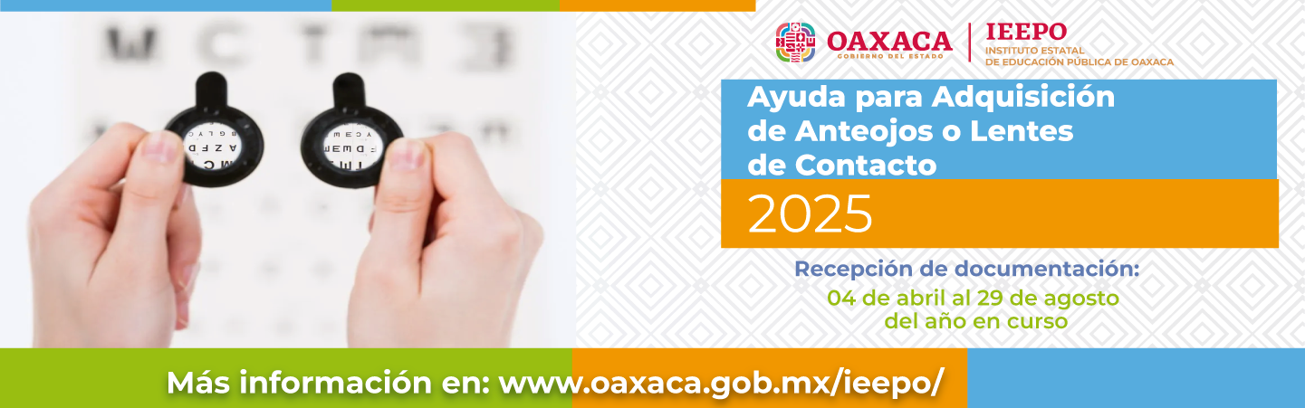 Ayuda para Adquisición de Anteojos o Lentes de Contacto 2025