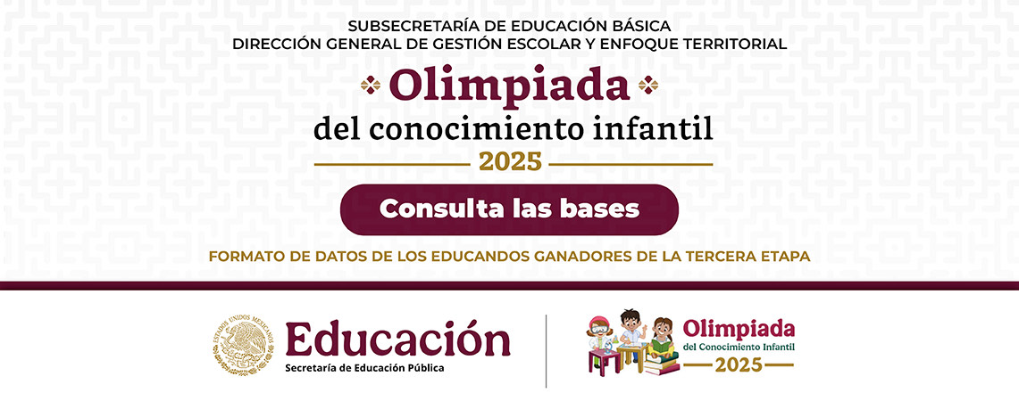 Ganadores de la 3ra Etapa de la Olimpiada del Conocimiento Infantil 2025