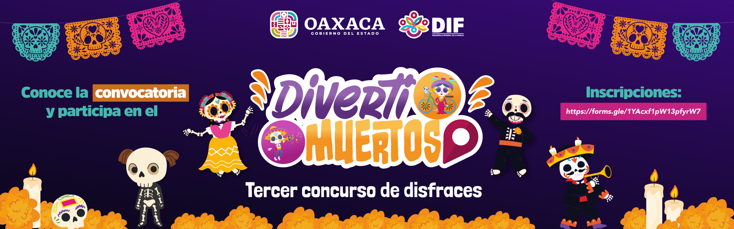 Diverti Muertos Tercer concurso de Disfraces