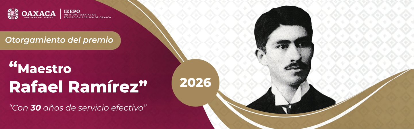 Medalla “Maestro Rafael Ramírez” 2026 por 30 años de servicio