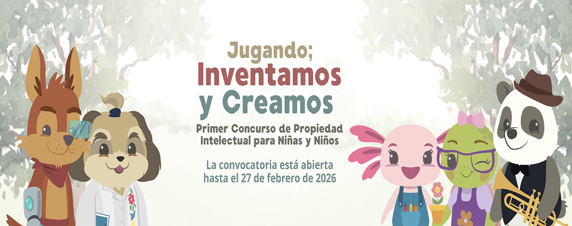 Jugando; Inventamos y Creamos Primer Concurso de Propiedad Intelectual para Niñas y Niños