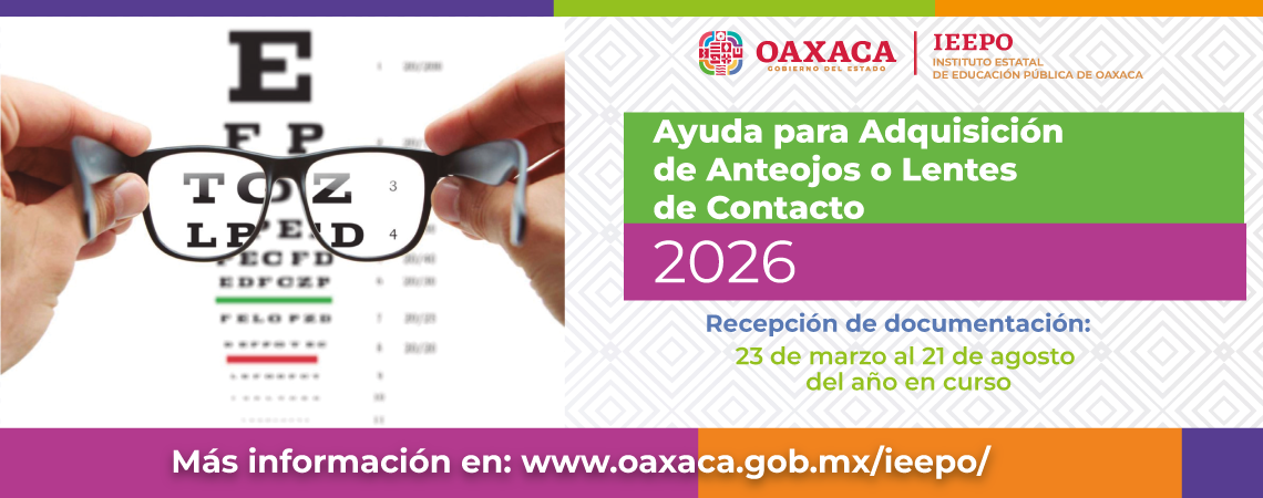 Ayuda para Adquisición de Anteojos o Lentes de Contacto 2026