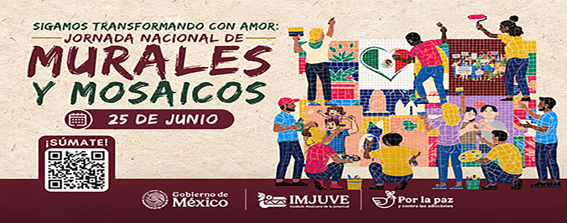 “Sigamos Transformando con Amor: Jornada Nacional de Murales y Mosaicos por el Amor y la Libertad”