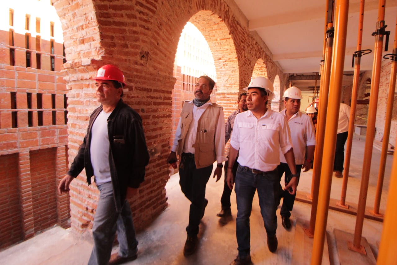 Verifica Inpac avances en trabajos de reconstrucción en Juchitán de Zaragoza Verifica Inpac avances en trabajos de reconstrucción en Juchitán de Zaragoza