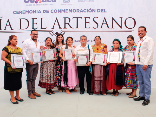 Reconoce AMH aportación de las y los artesanos  en la construcción de la grandeza de Oaxaca