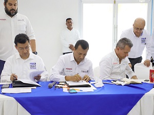 Firman convenio de colaboración SEMAEDESO y FGEO, en beneficio del sector energético