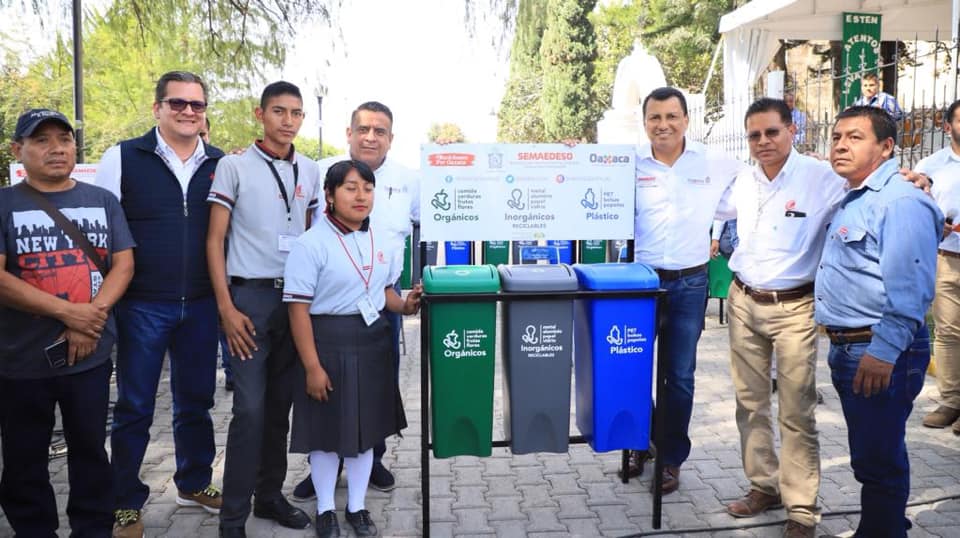 Recorre el Programa Estatal «Reciclemos por Oaxaca» municipios de Valles Centrales