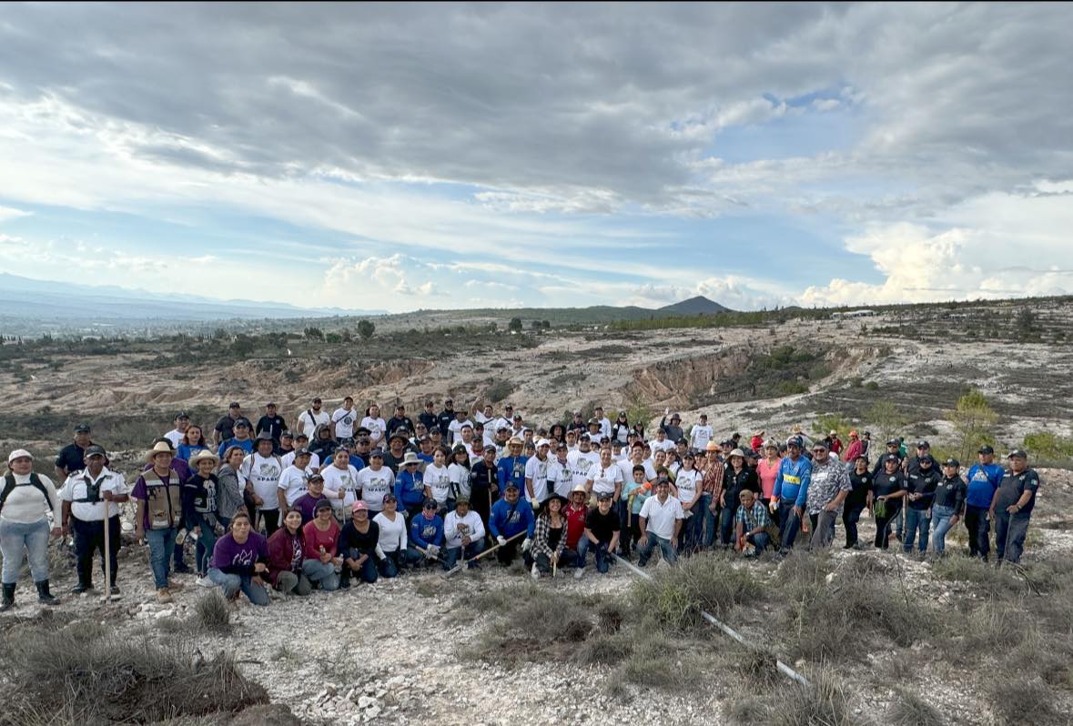 Reforestación 2024, Tequios Bienestar San Juan Bautista Coixtlahuaca