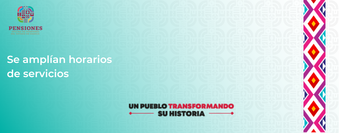 Se amplían horarios de servicios