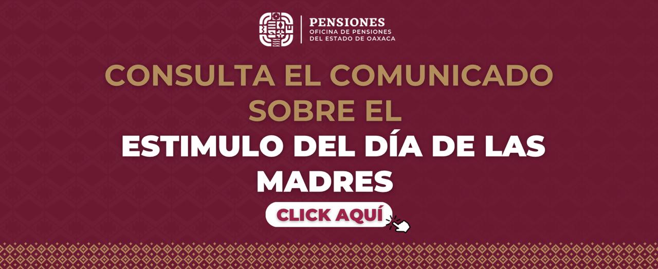ESTIMULO DÍA DE LAS MADRES 2026