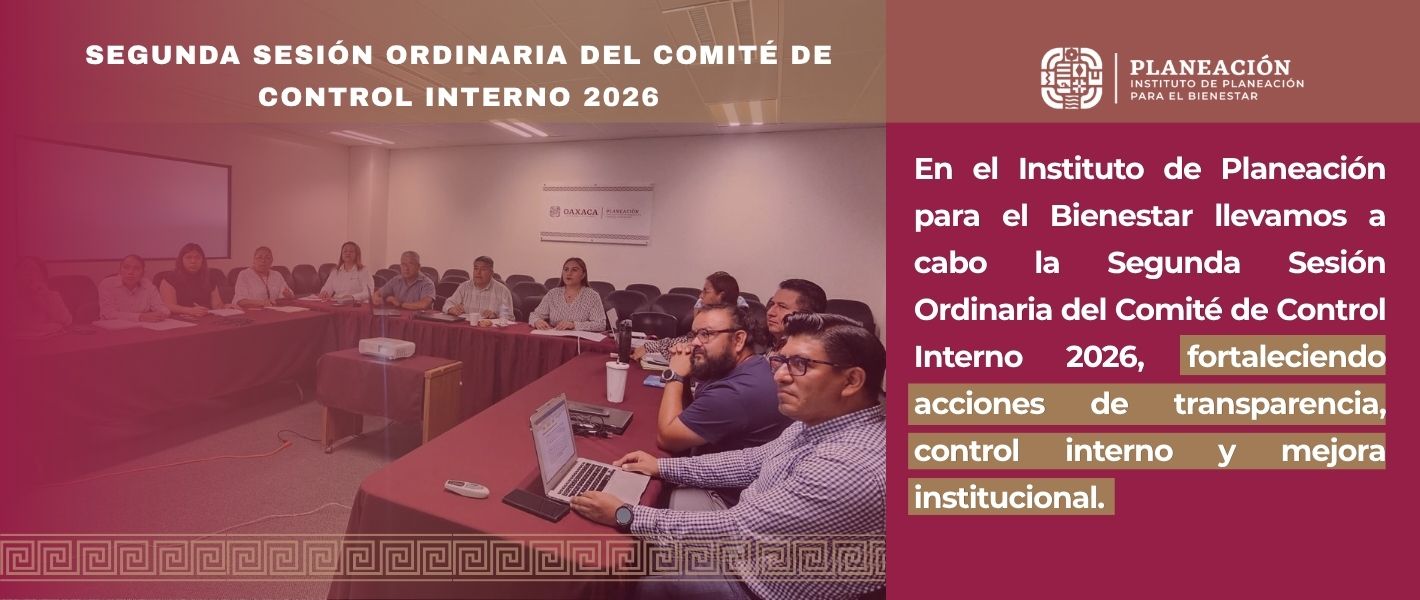 Segunda Sesión Ordinaria del Comité de Control Interno 2026