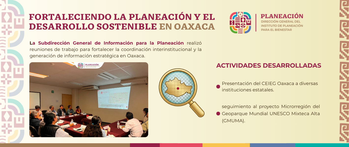 Fortaleciendo la Planeación y el Desarrollo Sostenible en Oaxaca