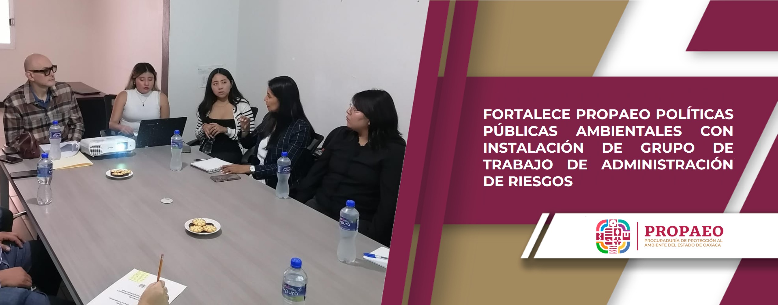 Fortalece Propaeo políticas públicas ambientales con instalación de Grupo de Trabajo de Administración de Riesgos