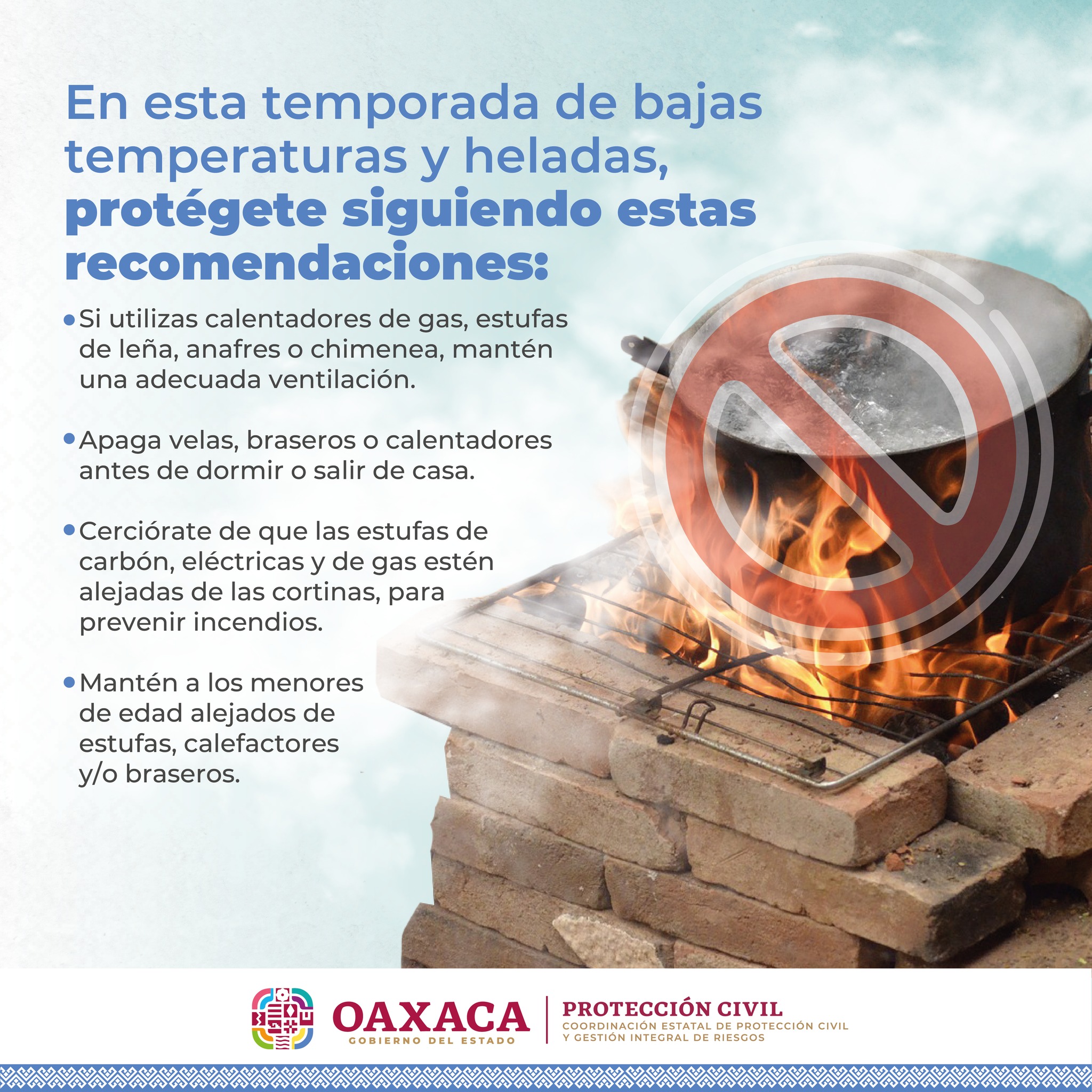 Recomendaciones para temporada de frio