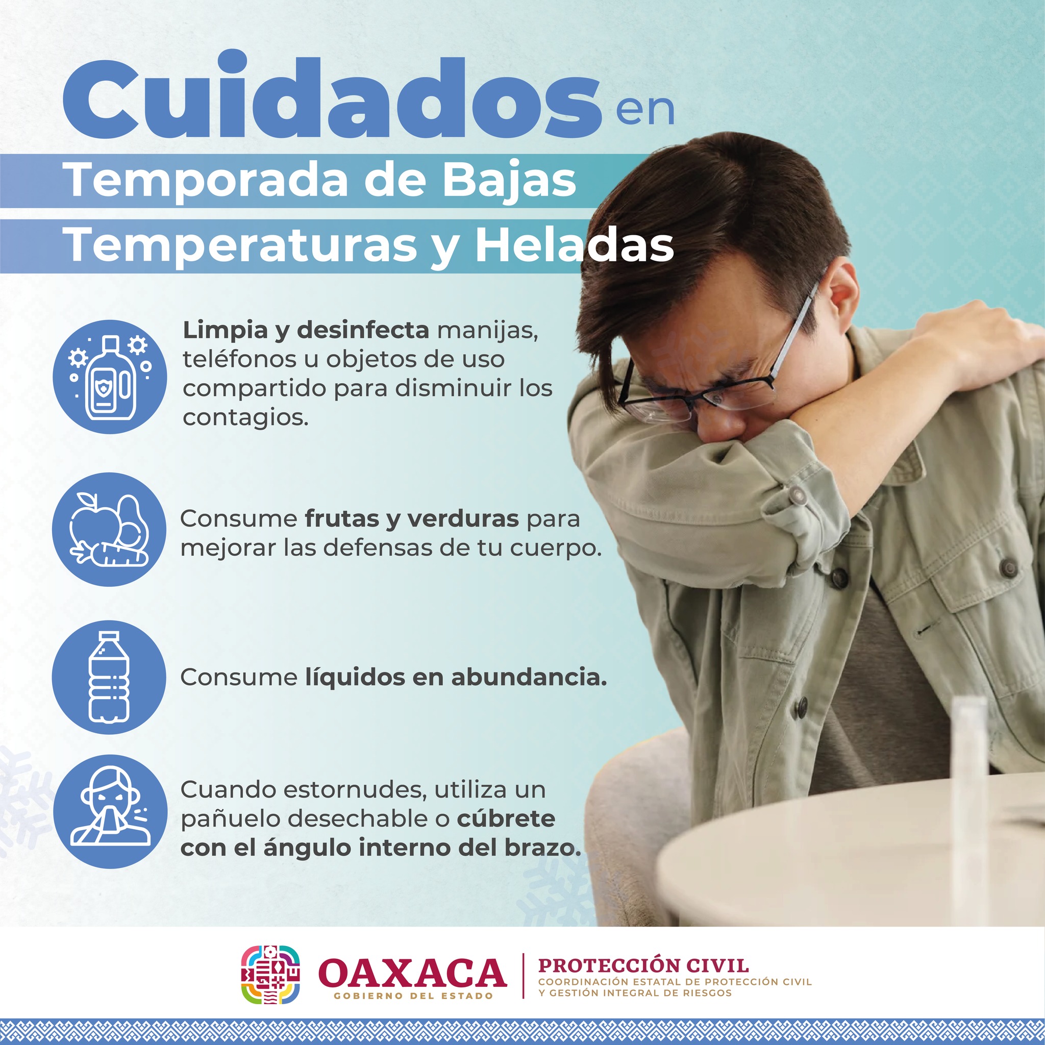 cuidados en temporada de bajas temperaturas