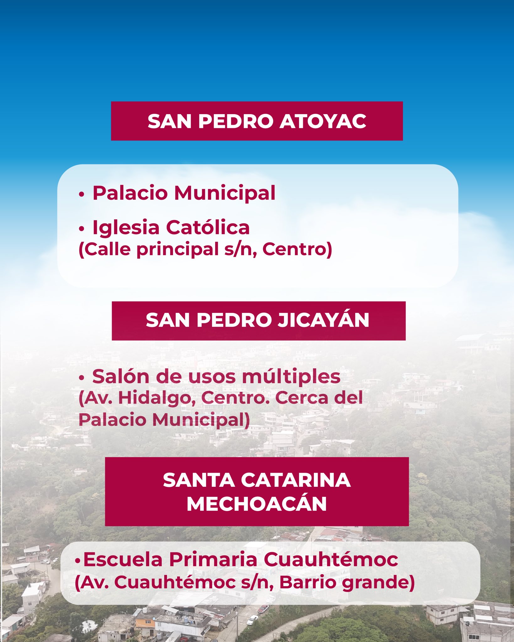 REFUGIOS TEMPORALES
