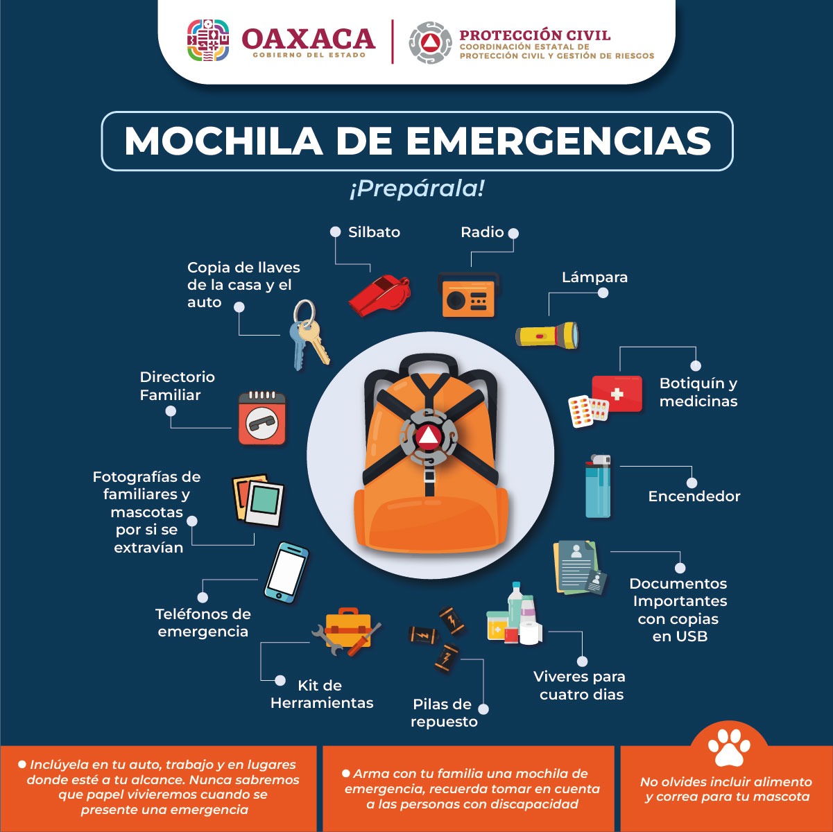 Mochila de Emergencia