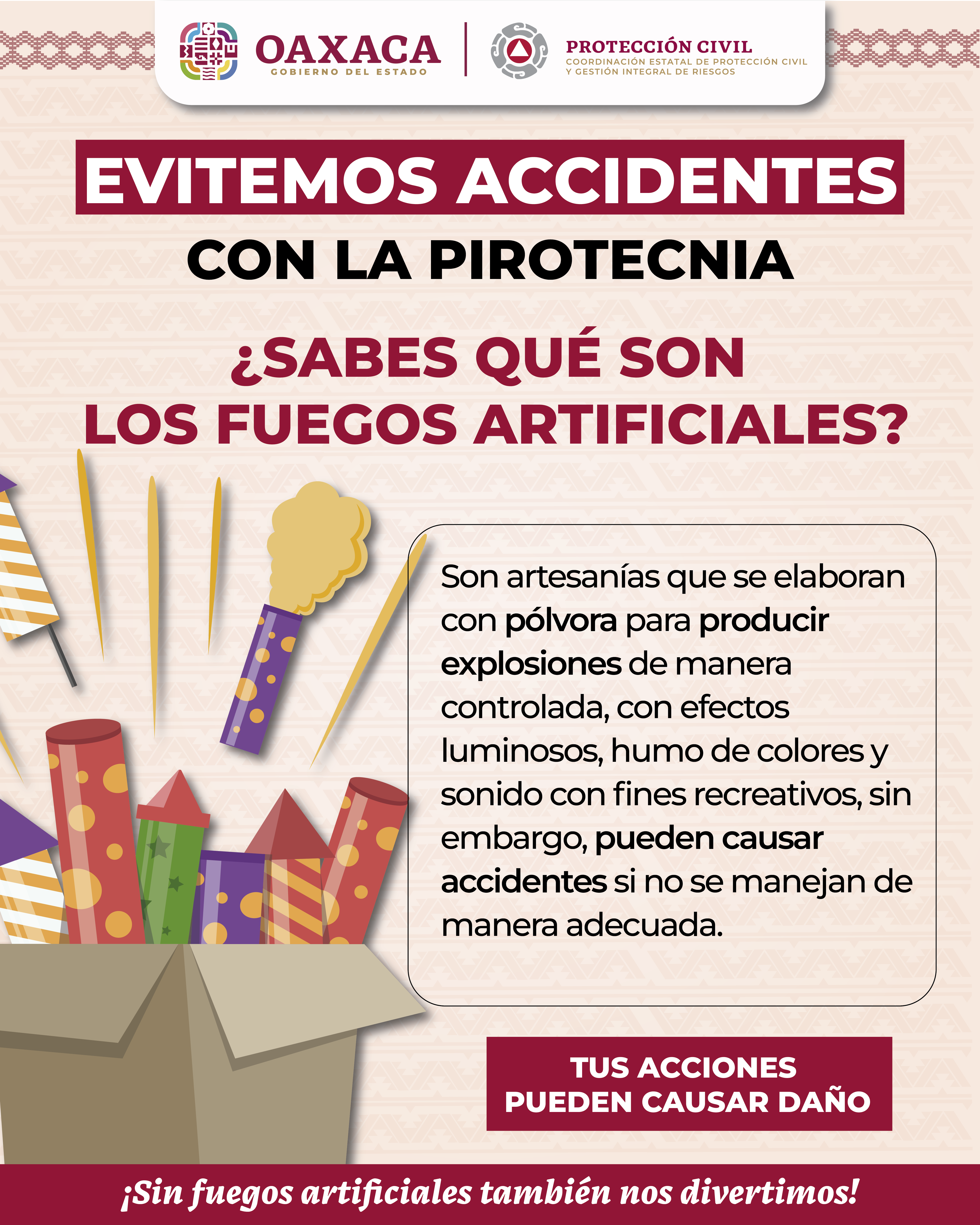 ACCIDENTES POR LA PIROTECNIA