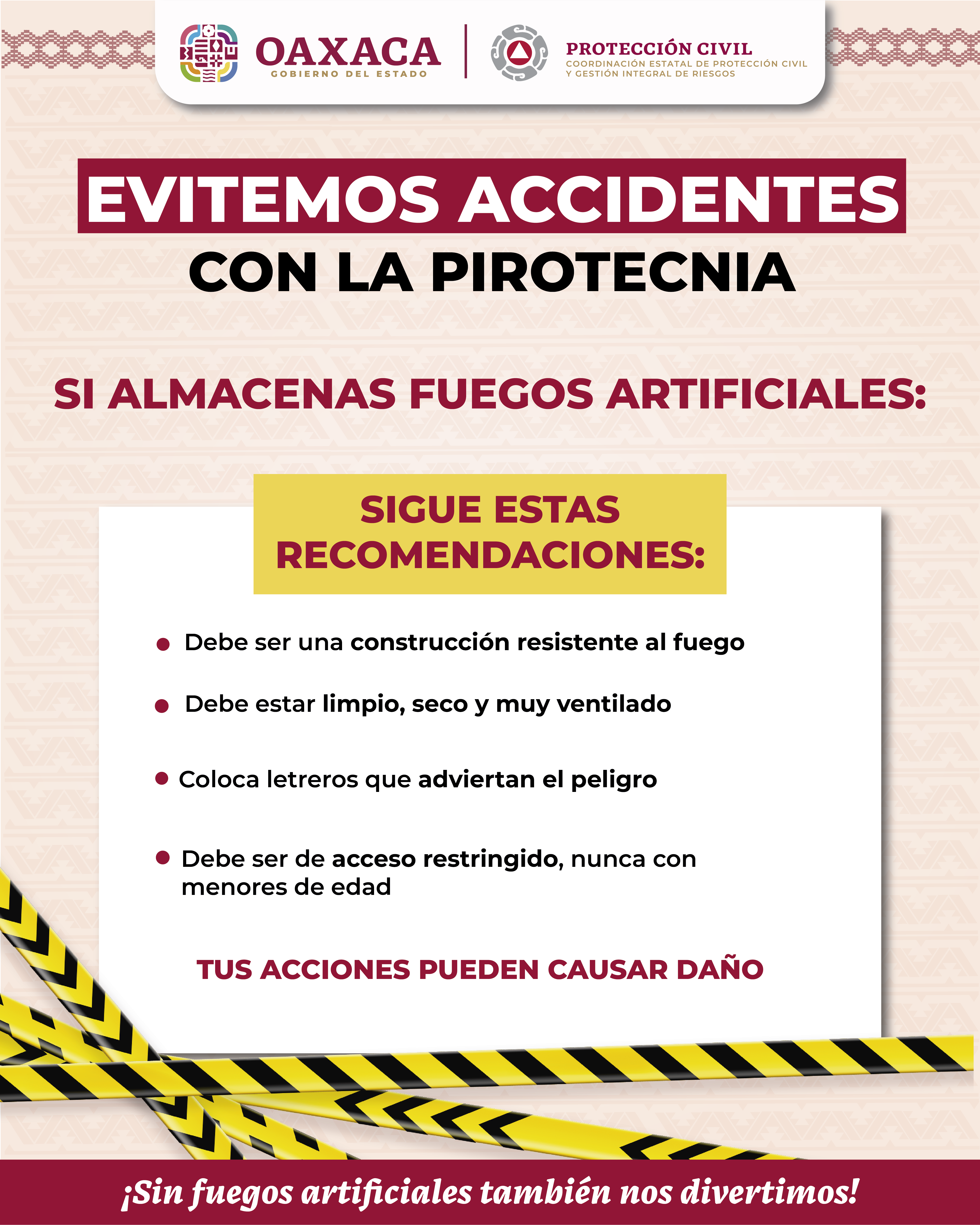 ACCIDENTES POR LA PIROTECNIA