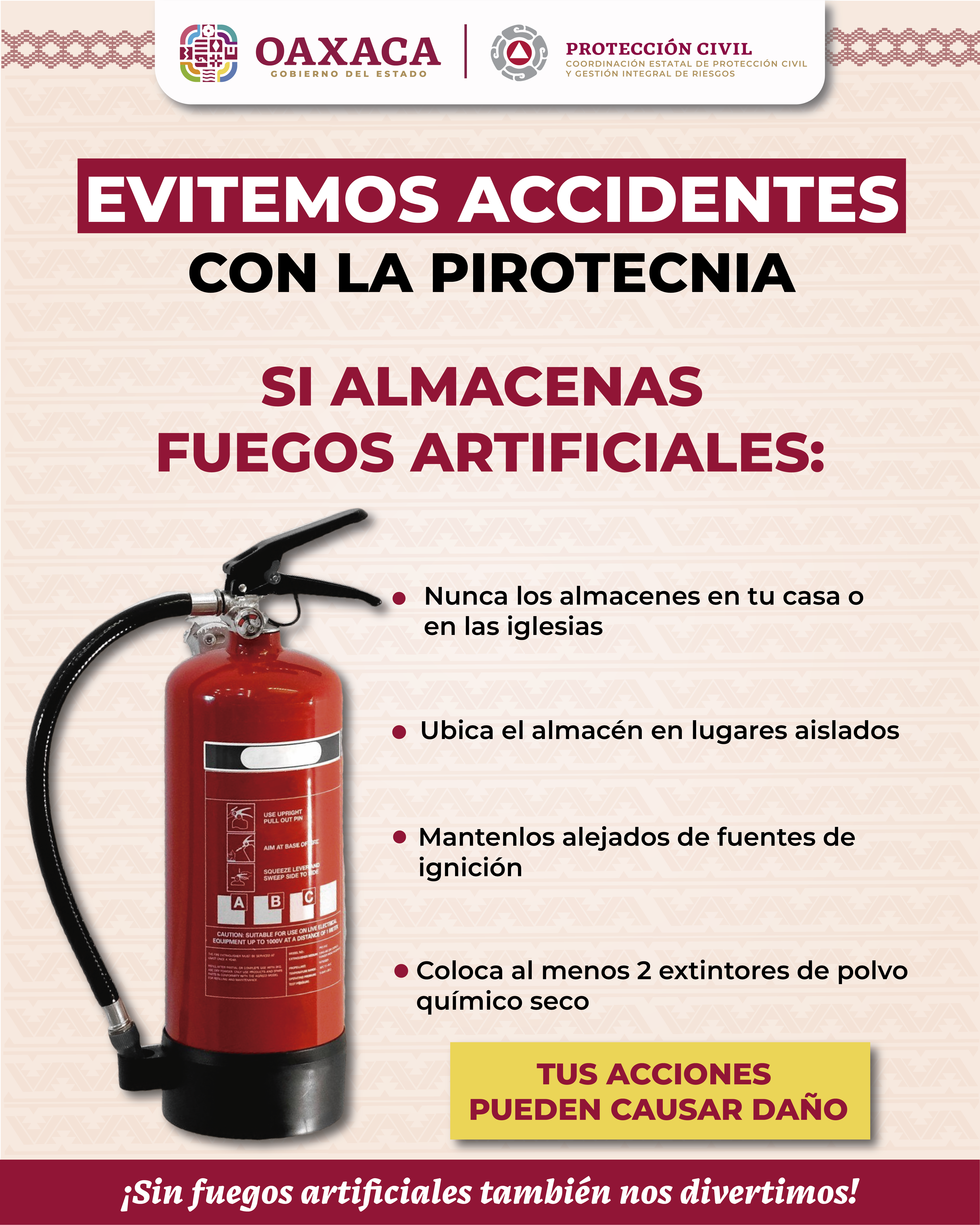 ACCIDENTES POR LA PIROTECNIA