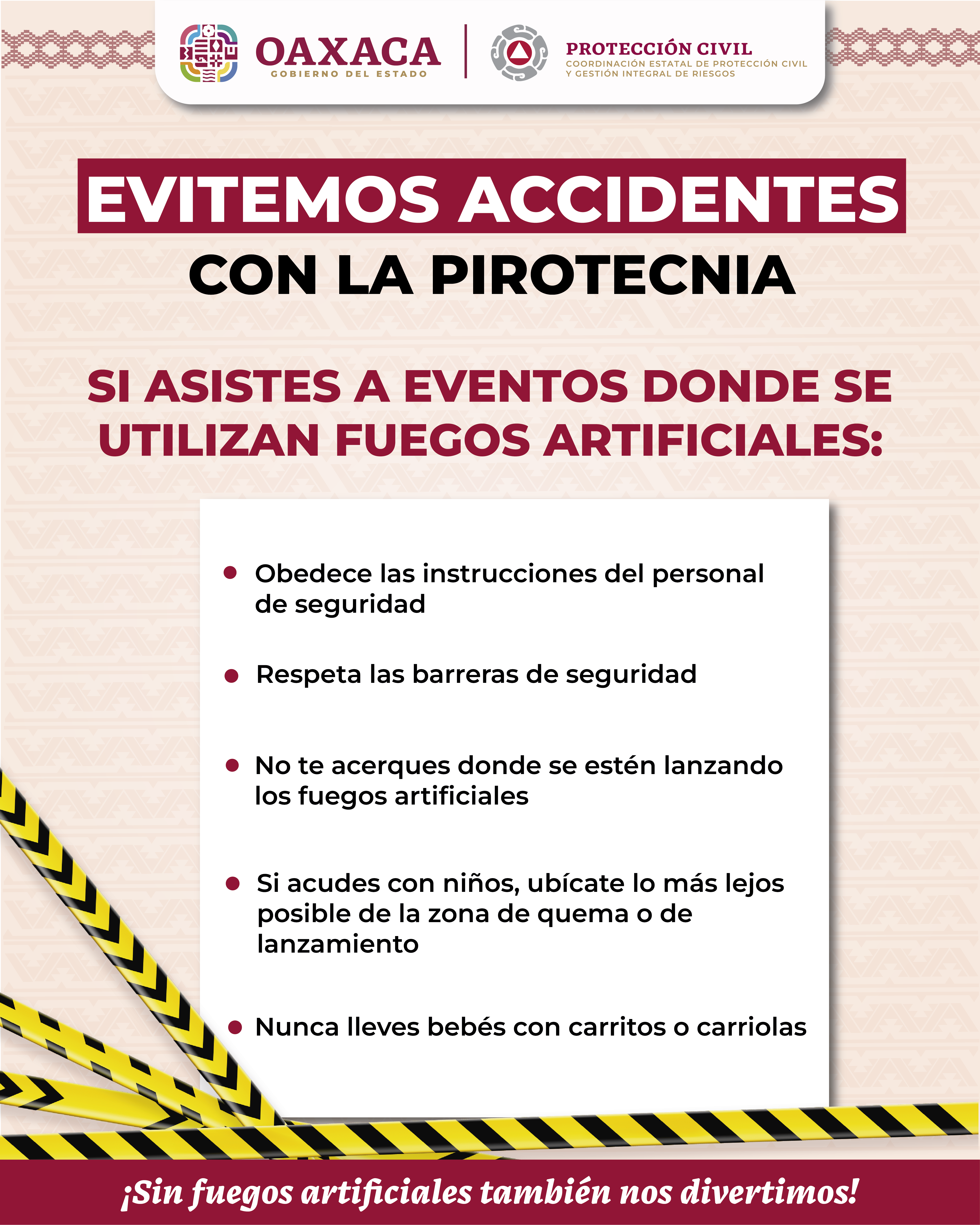 ACCIDENTES POR LA PIROTECNIA