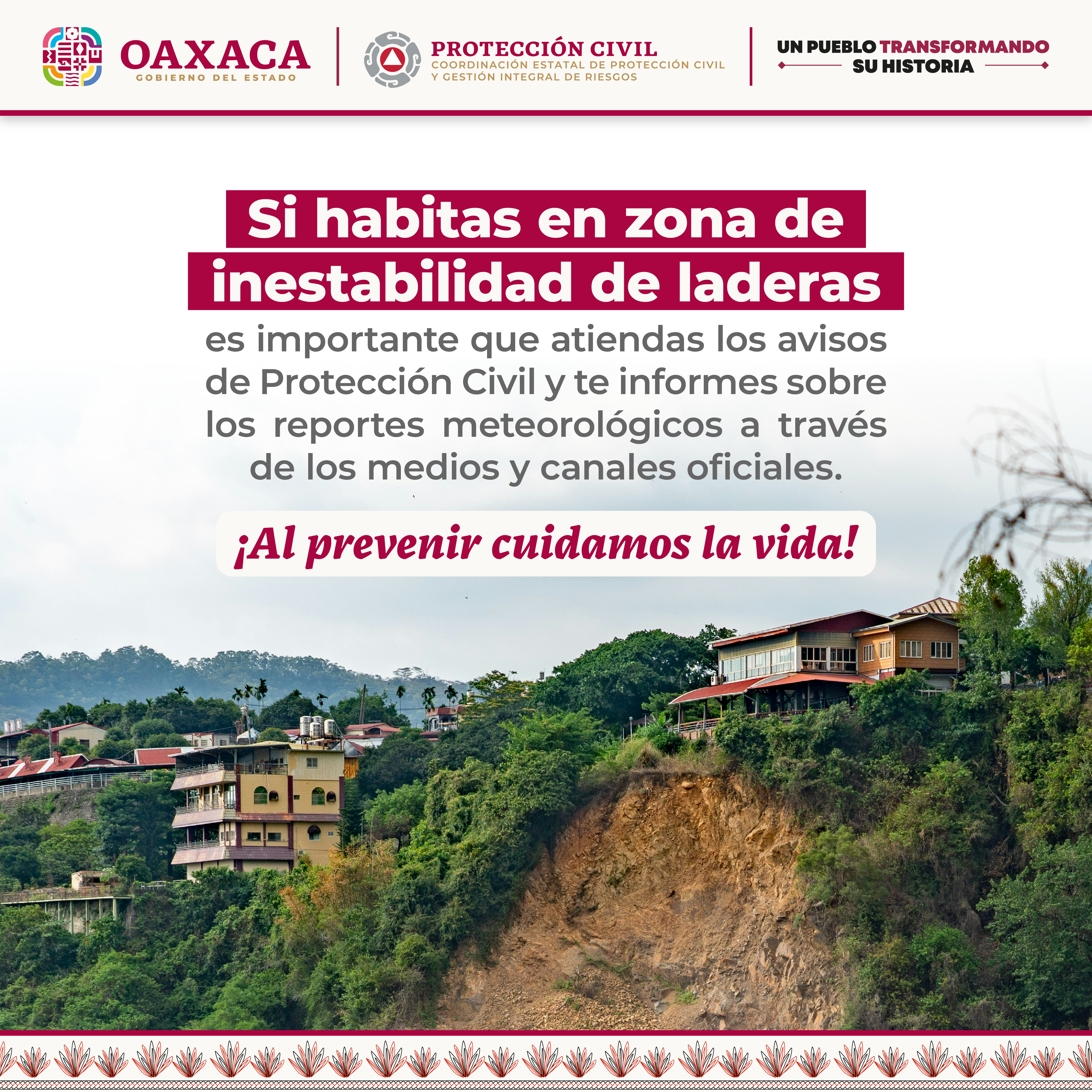  INESTABILIDAD DE LADERAS POR LLUVIAS