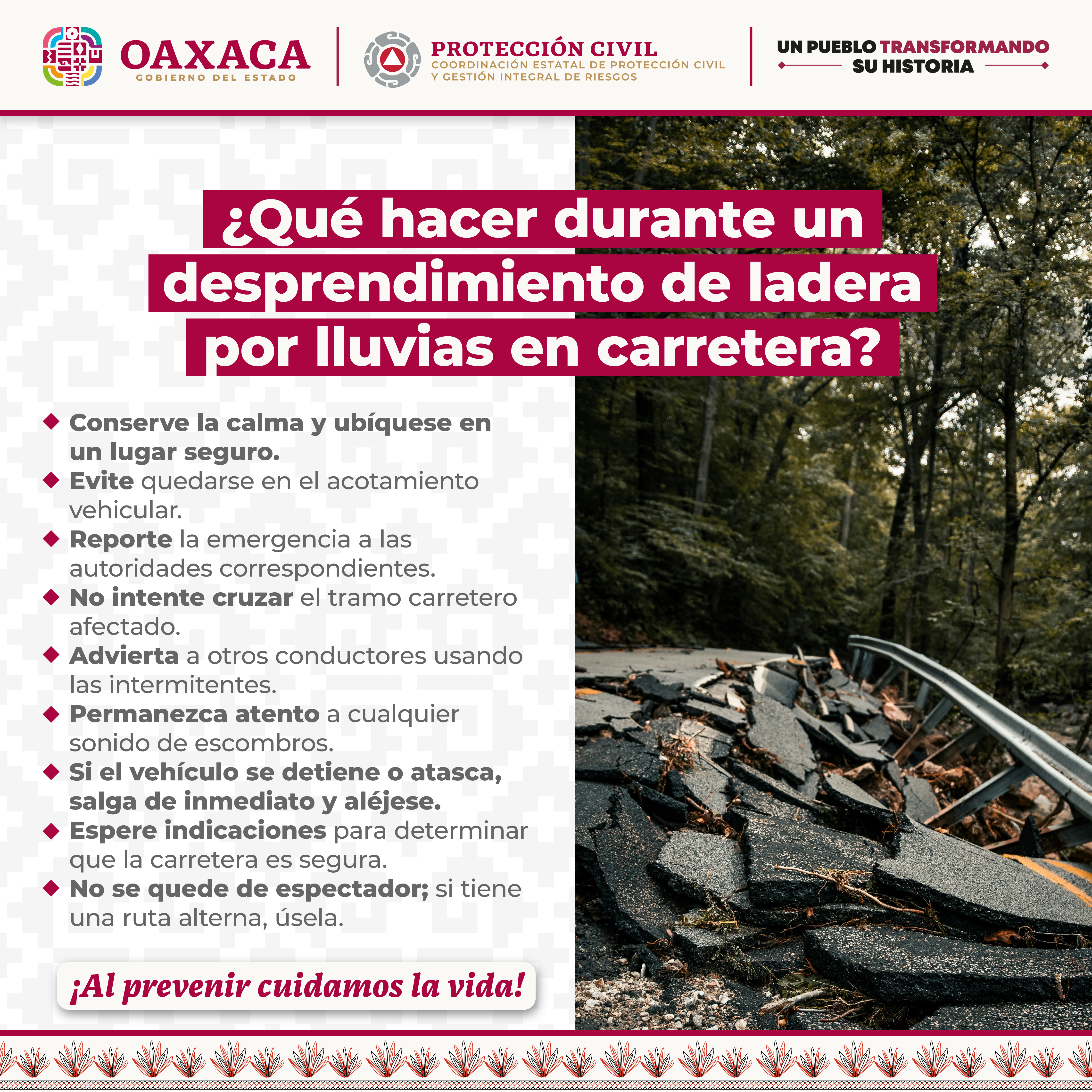  INESTABILIDAD DE LADERAS POR LLUVIAS