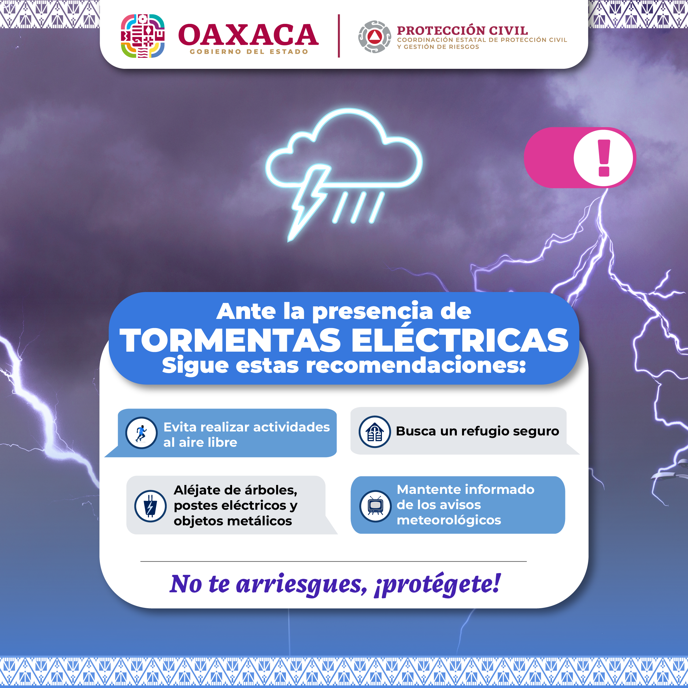 TORMENTAS ELÉCTRICAS