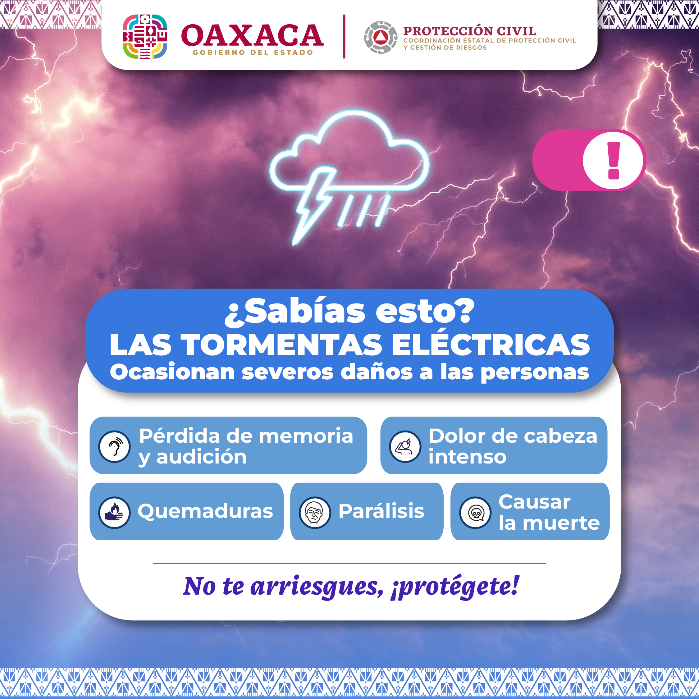TORMENTAS ELÉCTRICAS