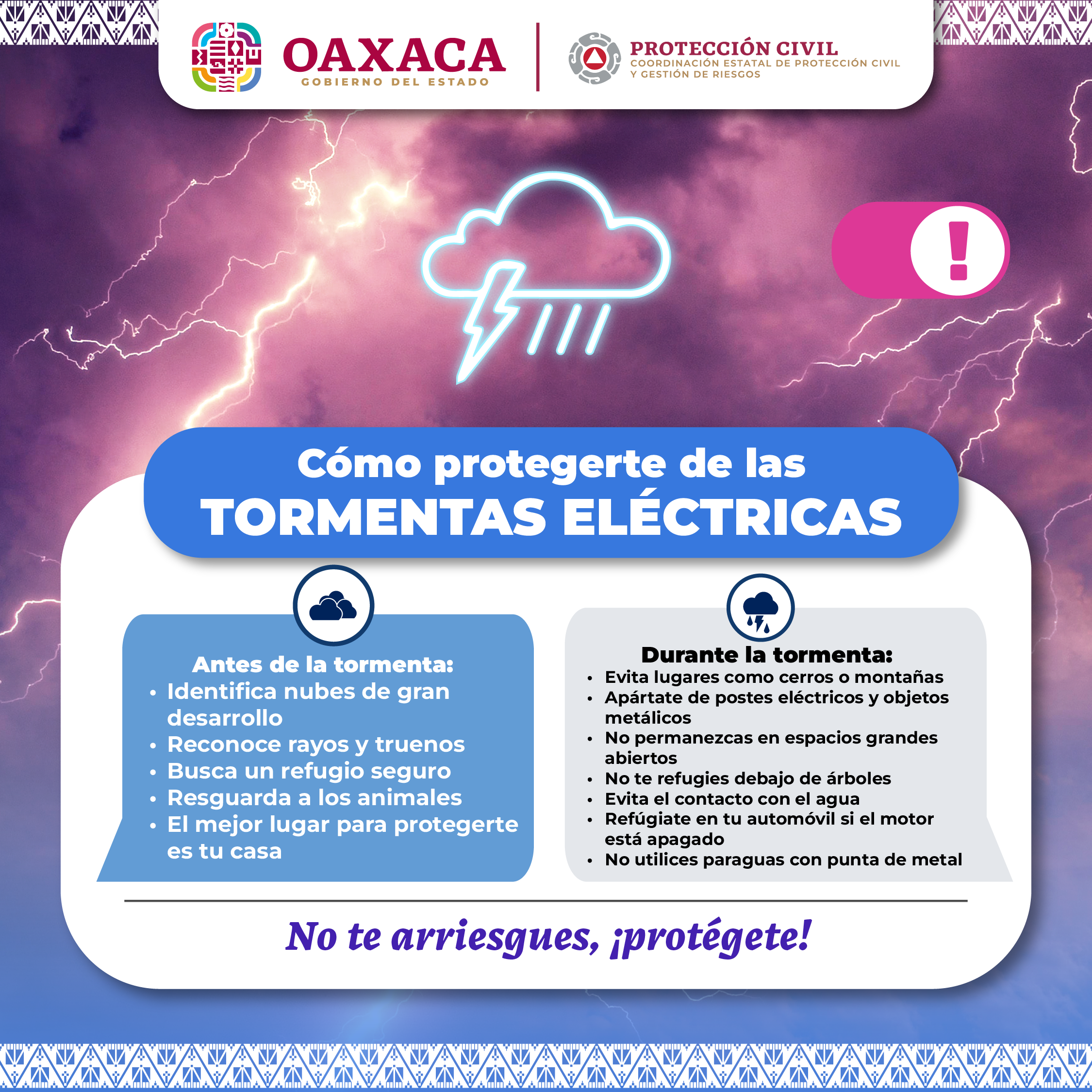TORMENTAS ELÉCTRICAS