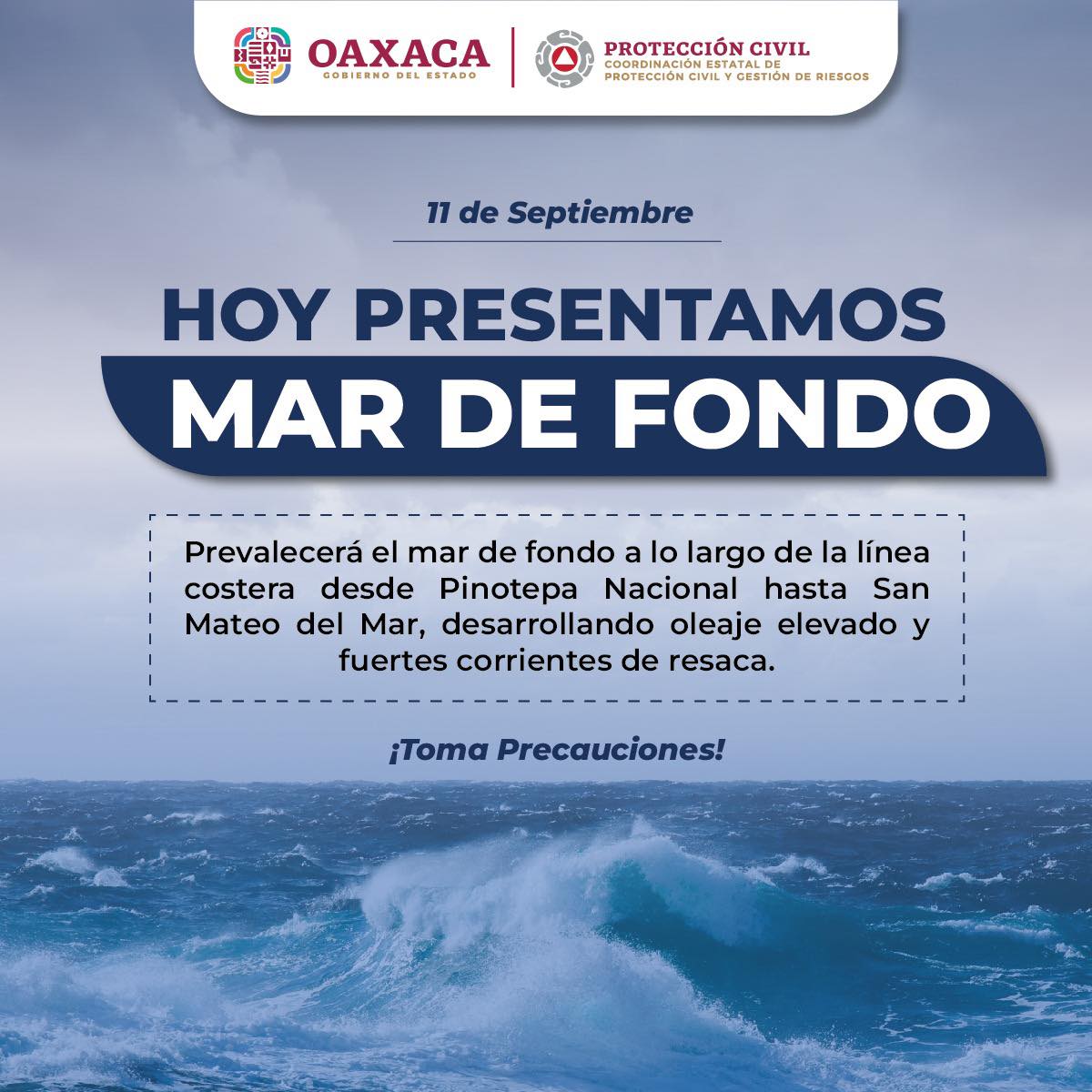 mar de fondo