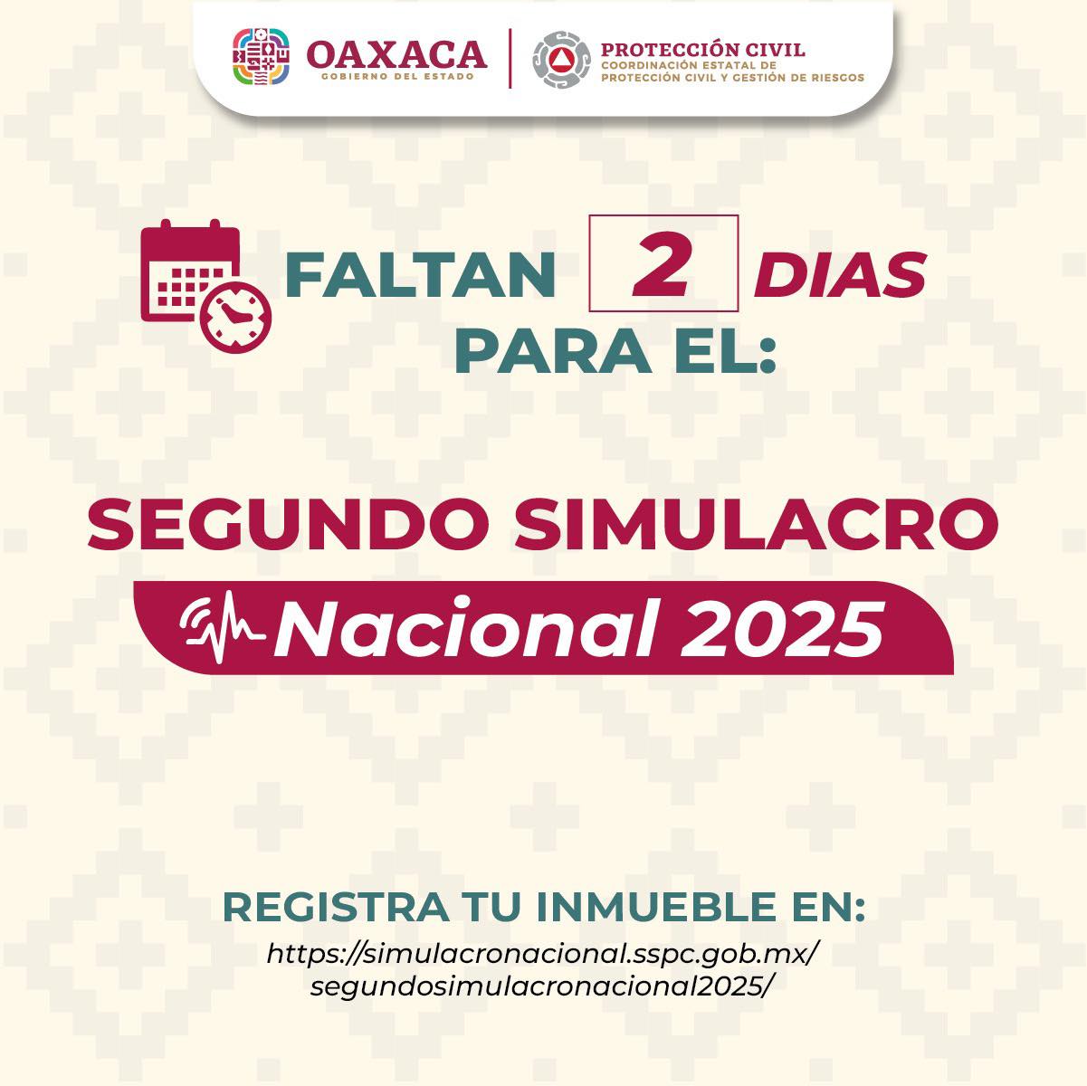 Segundo Simulacro Nacional 2025